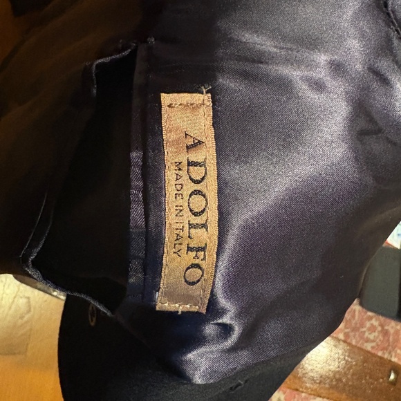 Adolfo Vintage 100% Cashmere Coat - size 10 - Picture 4 of 5